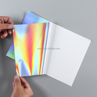 Anti-casse A4 holographique jet d'encre/Laser imprimable vinyle auto-adhésif Photo qualité PET PP étanche autocollant papier pour Cutter
