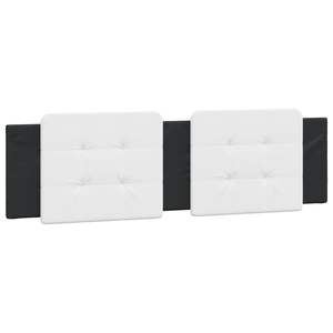 Coussin de tête de lit blanc et noir pour la lecture et le repos au lit - Product Image 2