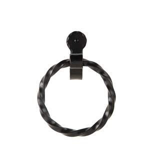 Durable Iron Metal Towel Ring With <b>Strong</b> Wall Mount Design Ideal For Residential And Commercial Bathrooms - Product Image 4