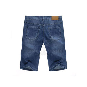 Nouveau style, sur mesure, prix abordable, shorts en jean décontractés pour hommes, coupe droite, respirants, légers, 100% coton, haute qualité - Product Image 2