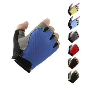 Men's Half-<b>Finger</b> Cycling Gloves Anti-Slip Shockproof Sports Riding Gloves for Summer for Road and Mountain <b>Biking</b> - Product Image 1