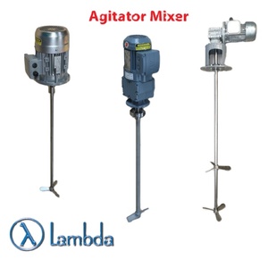 Vertical Agitator Mixer Lambda with Stainless Steel/SUS316 Construction Chemical Blending Capability Gearbox & Motor - Product Image 1