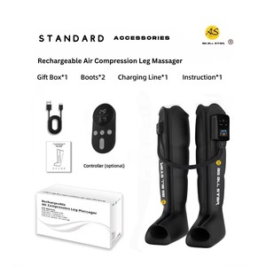 เครื่องนวดเท้าและขาไร้สาย แบบใช้แรงดันอากาศ ช่วยฟื้นฟู ปรับระดับความสบายได้ รุ่น AS ALL STAR CE - Product Image 4