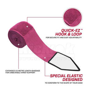 Vendas de Boxeo Ligeras de Algodón de Alta Calidad, Ecológicas, Duraderas, Tamaño Personalizable, Producto de Seguridad para Fitness, Precio al por Mayor - Product Image 4