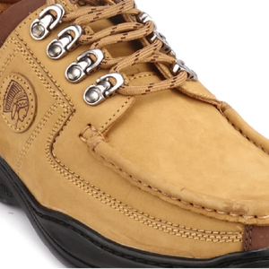 Camel Derby Footwear for <b>Men</b> Refined Casual Lace Up <b>Shoes</b> Contemporary Everyday Walking Design for Office Travel - Product Image 6
