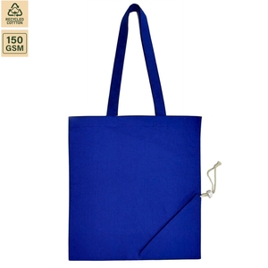 Sac de courses pliable en coton 140 GSM, pour épicerie et voyage, 38x42 cm, plat, avec logo personnalisé, vente en gros, OEM, marque privée, commande en gros, modèle SS144 - Product Image 2