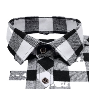 Camisa de Franela Sostenible de Marca, Orientada a la Exportación, de Calidad, para Hombre, Transpirable, 100% Algodón, Casual, de Manga Larga, Formal - Product Image 6