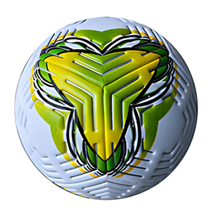 Ballon de football en cuir PU durable de taille officielle 5 pour l'entraînement et les matchs - Fournisseur en gros OEM - Product Image 1