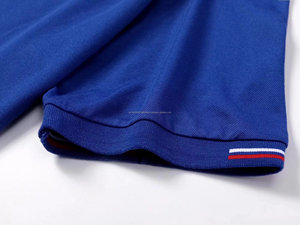 Camisetas de hombre de algodón 100% de alta calidad Polo Casual Slim Fit camisas de algodón de diseño básico Camiseta de cuello Polo - Product Image 4