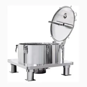 High Speed Industry Basket Top Discharge 304 Stainless Steel Centrifuge