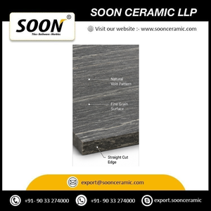 Próximamente: Losa Grande de Calcita Hidrocerámica Azul Tabaco Pulida, Diseño Moderno y Ecológico 3D para Pared de Sala de Estar, de Rajasthan - Product Image 6
