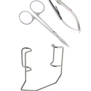 Kit d'instruments ophtalmiques manuel pour les procédures de chirurgie oculaire, ensemble chirurgical complet, outils en acier inoxydable de haute précision - Product Image 3