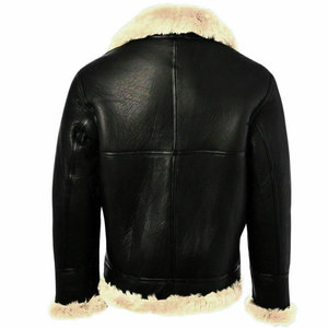 Wholesale Men's Casual <b>Leather</b> <b>Jacket</b> Canvas Fabric New Motorbike OEM Design Side Belt Waterproof Stand Collar Front - Product Image 4
