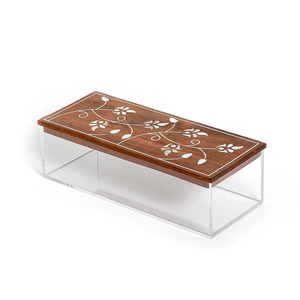 Best Selling Stainless Steel Jar Box With Lid For <b>Storage</b> Display Organizer Durable Case For Home Office Use And <b>Kitchen</b> <b>Storage</b> - Product Image 5