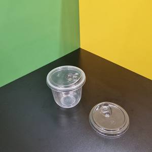 Listo para enviar, precio económico, 12/16/24 oz, vaso de plástico PP en forma de U con tapa, logotipo personalizado, desechable, transparente, para bebidas frías y calientes - Product Image 3