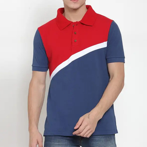 เสื้อผู้ชายสีพื้นแบบลำลองขายส่ง รุ่นปี 2026 แฟชั่นล่าสุด ผ้าถักเนื้อนุ่ม ระบายอากาศได้ดี รับสั่งทำสีและโลโก้ - Product Image 1