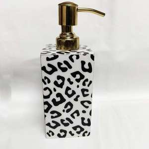 Handmade <b>White</b> Luxury Wooden <b>Bathroom</b> <b>Set</b> Luxury Home <b>Accessories</b> with Luxury Home <b>Accessories</b> Dispense for Soap Wooden Printed - Product Image 5