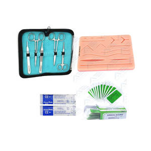 Au prix d'usine Kit de pratique de suture pour les étudiants en médecine pour les étudiants en soins infirmiers vétérinaires Instruments chirurgicaux Instruments médicaux - Product Image 1