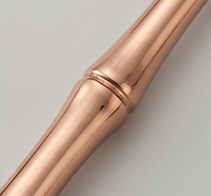 Ensemble de couverts modernes en cuivre, finition miroir, passe au lave-vaisselle, vaisselle de mariage, couverts en métal, design élégant - Product Image 3