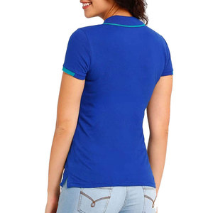 Vente en gros de polos décontractés pour femmes, nouveau style, produit très vendu, service OEM/ODM, prix bas, polo de golf pour femmes - Product Image 3