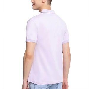 เสื้อโปโลสั่งทำขายส่ง สีพื้น พิมพ์โลโก้ด้านหน้า สำหรับเสื้อกอล์ฟ คุณภาพสูง มีสินค้าในสต็อก - Product Image 4