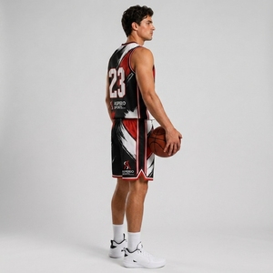 Uniforme de Baloncesto Unisex para Adultos, Colores Personalizados, Transpirable, Logotipo Personalizado, Superelástico, Alta Calidad, Nuevo Modelo, Venta al Por Mayor - Product Image 3
