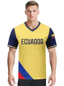 Camiseta de Fútbol para Hombre, Cuello en V, Manga Corta, Nombre y Número Personalizados, Ropa Deportiva Transpirable de Poliéster, Uniforme para Equipo Adulto - Product Image 6