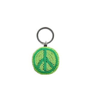 Breloque de sac perlée faite main style bohème indien, accessoire élégant pour sacs, sacs à main, sacs à dos, clés de voiture avec connecteurs de bijoux - Product Image 3