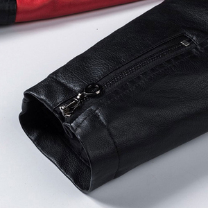 Veste en cuir pour homme, construction durable, texture douce, coupe confortable, cuir véritable de qualité supérieure, veste de motard - Product Image 6