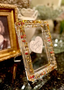 Cadre photo de Noël en acrylique, fait main, imprimé UV, personnalisable, décoration de maison pour les fêtes, 4x6 avec support en option, REHMAN CRAFT - Product Image 2