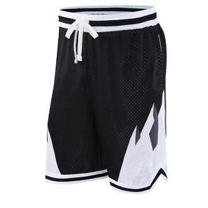 Pantalones Cortos Deportivos de Baloncesto para Hombre, Sublimados, de Doble Capa, Resistentes, de 5 Pulgadas, Personalizados, de Lona, Resistentes al Viento, de Cintura Media - Product Image 1