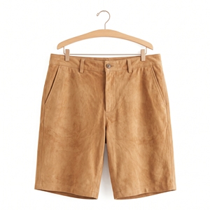 Pantalones Cortos Formales de Verano para Hombre, 100% Algodón, Estampado Ecológico, Textura Premium, OEM, ODM, Venta al Por Mayor de Fábrica, Marca Privada, MOQ Bajo - Product Image 1