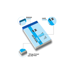 Youraj Duplicate <b>Book</b> 100 + 100 CARBON Pages | No 12 Duplicate <b>Book</b> 100 ruled + 100 Plain Pages (White) - Product Image 2