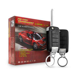 Sistema de alarma para coche RoadPower (RP-RE-SCORP-265) Milano Scorpion con mando a distancia tipo llavita y función de desactivación rápida antirrobo en caso de emergencia - Product Image 1
