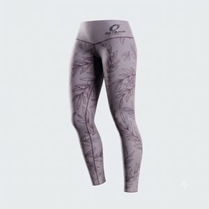 OSTRIYA Women's High Waist Full Length <b>Leggings</b> Solid Seamless Stretch Breathable Compression Sporty Knitted Winter <b>Workout</b> Wear - Product Image 3