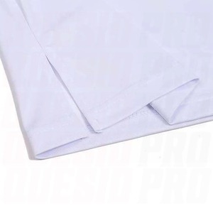Soccer Jersey <b>Men</b> Red <b>White</b> Gradient V-Neck Short Sleeve Moisture Wicking Football Uniform Breathable Sport Apparel - Product Image 2