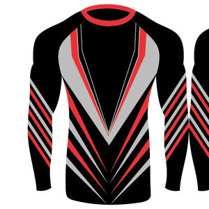 Camiseta Deportiva de Manga Larga para Hombre, de Primera Calidad, Colores Personalizados, Logotipo Personalizado, Diseño Exclusivo, Poliéster/Nailon - Product Image 3