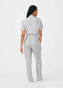 Ensemble de blouses médicales écologiques avec logo personnalisé, uniforme d'infirmière en tissu sergé, utilisation en hôpital, salon de beauté, couleur personnalisée, vente en gros - Product Image 5