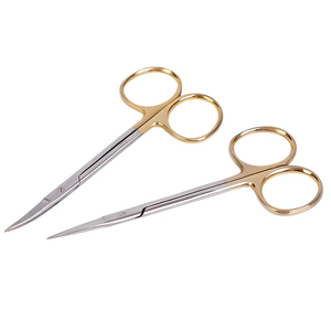 <b>Cuticle</b> Nail Scissor 6pcs Profession Stainless Steel Dental Surgical Scissors Straight and Curved Scissor Forceps Medical <b>Tools</b> - Product Image 6