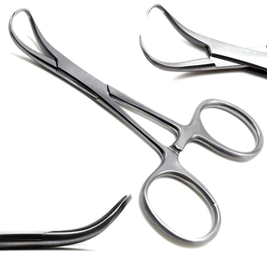 High Quality Backhaus Towel <b>Clamp</b> Forceps Or Backhaus Clip Towel Forceps With Clip for Tubing Or Cable By Dentavex - Product Image 6