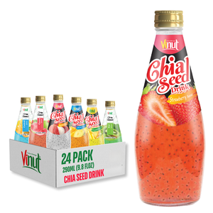290ml Cocktail Chia Seed Drink Sugar-Free, OEM ODM Private Label <b>Beverage</b> Manufacturer - Product Image 1