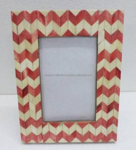 Marcos de Fotos de Madera con Incrustaciones de Hueso, Hechos a Mano, Ecológicos, Duraderos, de Lujo Clásico, con Impresión UV de Calidad, Decoración para el Hogar, Venta al Por Mayor, Únicos - Product Image 5