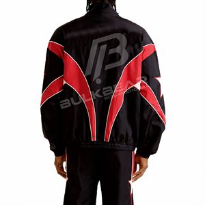Veste coupe-vent en nylon personnalisable OEM ODM imperméable à capuche streetwear pour homme, veste de sport d'extérieur, fabricant, vente en gros - Product Image 2