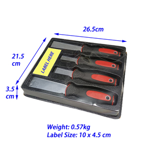 TAIWAN CALIBRE Ensemble de 4 outils grattoirs à joint en acier inoxydable - Product Image 6