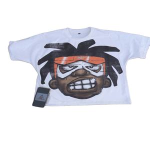 Camiseta de Gran Tamaño de Alta Calidad OEM, Fabricada con Tela Jersey, con Serigrafía, 100% Algodón para EE. UU. - Product Image 1