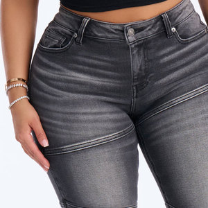 Pantalones Vaqueros de Mezclilla para Mujer al por Mayor a Bajo Precio y Alta Calidad, Nueva Llegada, Pantalones Vaqueros de Mezclilla Modernos y Elegantes para Mujer - Product Image 6
