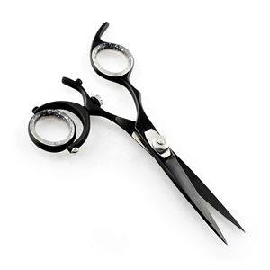 Ciseaux de coiffure professionnels pivotants pour droitiers, légers, en acier inoxydable, à bord tranchant, avec lame mobile - Product Image 6