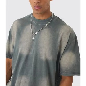 Wholesale Proventure Industry Unisex 100% Cotton Short Sleeve Plus Size T-shirt Custom Logo Printed <b>Plain</b> <b>White</b> Black O-neck - Product Image 6