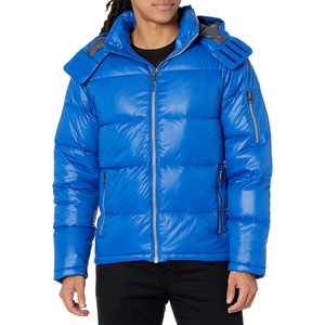 High Quality Men's Long <b>Thin</b> Bubble Jacket Waterproof Latest Fashion Style Customized Logo Wholesale Price Custom Sizes Shining - Product Image 5