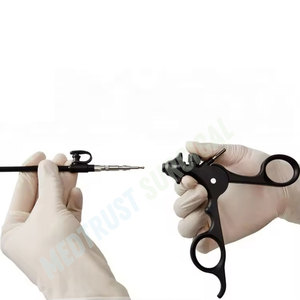 Plastic <b>Electric</b> Laparoscopic Grasping Forceps Custom Made Reusable Surgical <b>Instrument</b> From Pakistan - Product Image 4